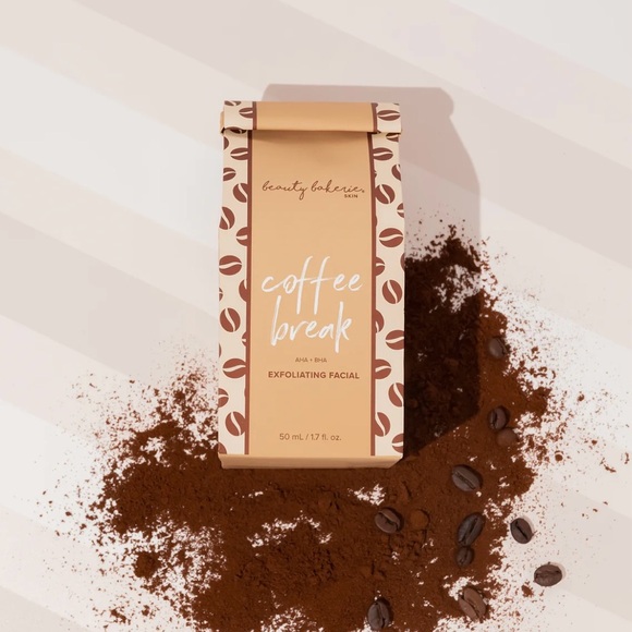 Beauty Bakerie AHA & BHA Coffee Break Exfoliating Facial Scrub Exfoliator NEW PC - Picture 11 of 11
